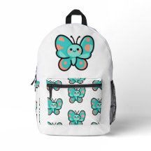 Süßer Schmetterling-Rucksack für die Schule