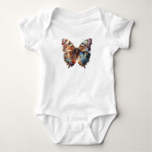 Süßer Schmetterlings-Baby-Body