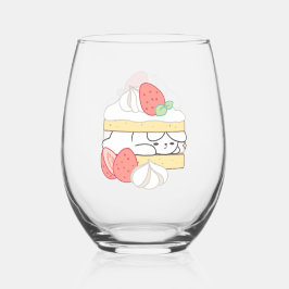 Süßer Schnaps: Buniberry Shortcake Delight Weinglas Ohne Stiel