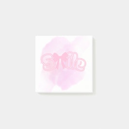 Süßer Smiley  Post-it Klebezettel