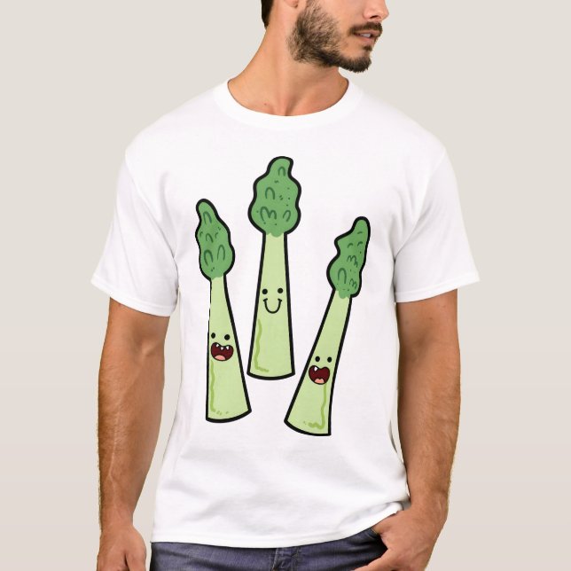 Süßer Spargel T-Shirt (Vorderseite)