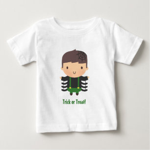 Süßer Spinnenjunge, Baby Halloween T-shirt