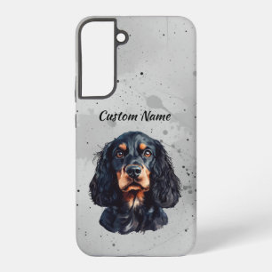 Süßer Springer Spaniel Hund Haustier Benutzerdefin Samsung Galaxy Hülle
