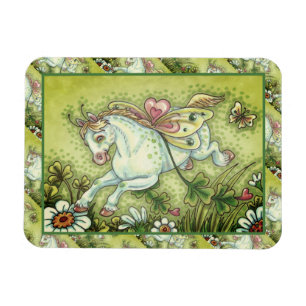 SÜßER ST. PATRICK'S DAY FLIEGENDER IRISCHER PONY, MAGNET
