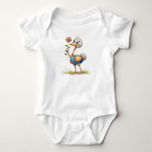 Süßer Strauß Baby Strampler