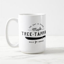 Süßer Survivalist-Ahorn-Baum, der Tasse ansticht