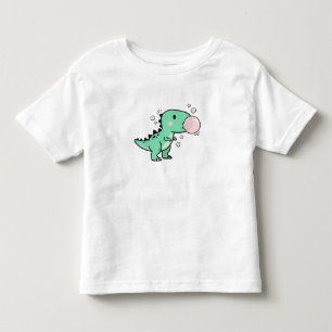 Süßer T-Rex bläst Bubble Gum für Kindergeburtstag Kleinkind T-shirt