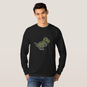 Süßer T-Rex-Dinosaurier-Aufkleber – Lustiger Carto T-Shirt