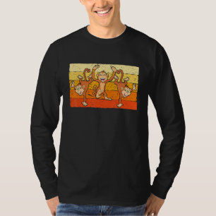 Süßer Tanzaffe Erwachsener Wildtier 2 T-Shirt
