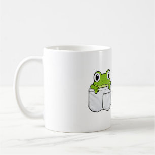 Süßer Taschenfrosch Kaffeetasse