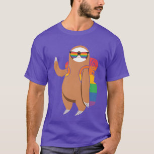 Süßer Taschenschlupfer LGBT Tier lustig T-Shirt
