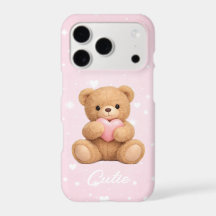 Süßer Teddybär Ästhetik-Handyhülle