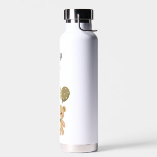 Süßer Teddybär Baby Junge Personalisierte Edelstah Trinkflasche