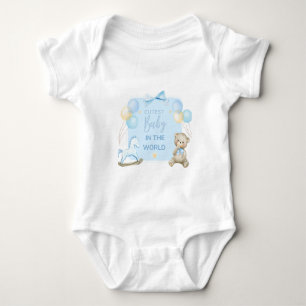 Süßer Teddybär Baby-Jungen-Body Willkommen in der Baby Strampler