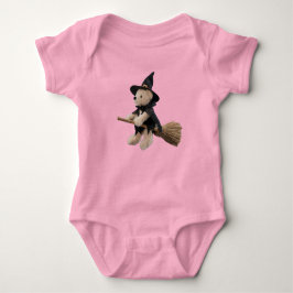 Süßer Teddybär-Hexen Baby Strampler