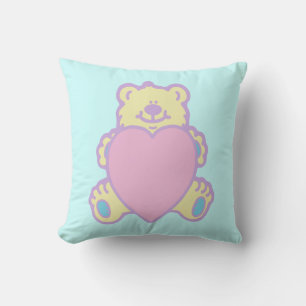 Süßer Teddybär Liebesherz Kissen