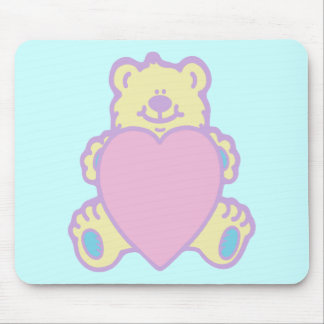 Süßer Teddybär Liebesherz Mousepad