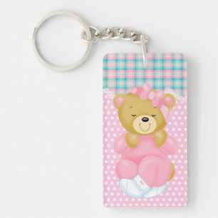 Süßer Teddybär Schlüsselanhänger