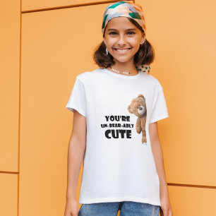 Süßer Teddybär-Spruch Du bist un-widerstehlich süß T-Shirt