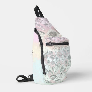 Süßer-Tee-Druck- Nähbeutel Crossbody Bag