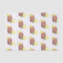 Süßer Tee mit Lemon