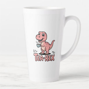 Süßer Tee-Rex rosa Dinosaurier – Schluck passiert! Milchtasse