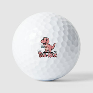 Süßer Tee-Rex rosa Dinosaurier – Schluckauf! Golfball