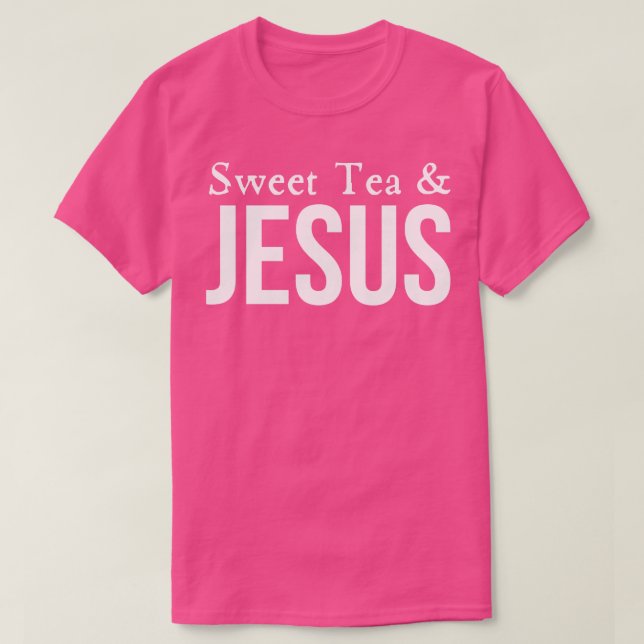 Süßer Tee und Jesus (Design vorne)