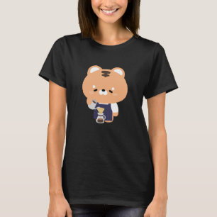 Süßer Tiger Barista T-Shirt