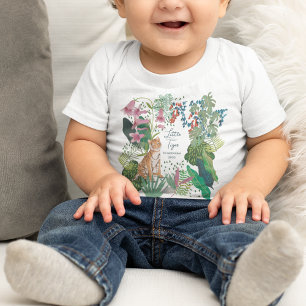 Süßer Tiger Dschungel Kleine Tiger Baby Shower    T-shirt