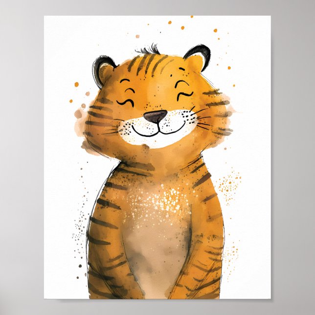 Süßer Tiger  Poster (Vorne)