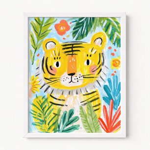 Süßer Tiger Poster