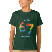 Süßer Trend 67 Regenbogen schwarz personalisieren
