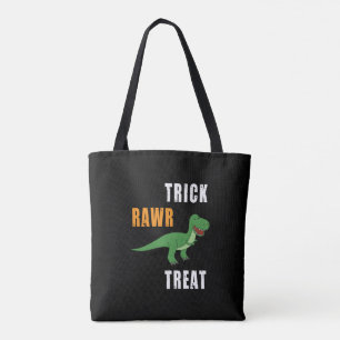 Süßer Trick oder Treat Halloween Tyrannosaurus Rex Tasche