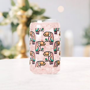 Süßer tropischer Tukane-Vogel-Tier-Geschenk für Ki Dosenglas