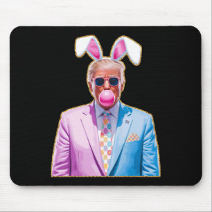 Süßer Trump Ostern Republikaner Jesus Hase Ei Ohre Mousepad