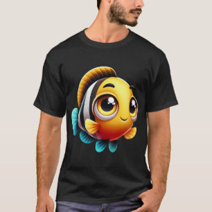 Süßer Uaru Buntbarsch Fisch T-Shirt