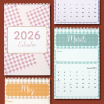 Süßer und bunter Kalender 2026
