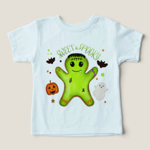 Süßer und Gruseliger Halloween-Frankenstein für Kl