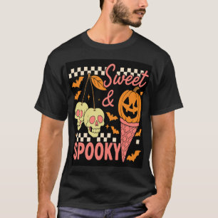 Süßer und gruseliger Halloween T-Shirt
