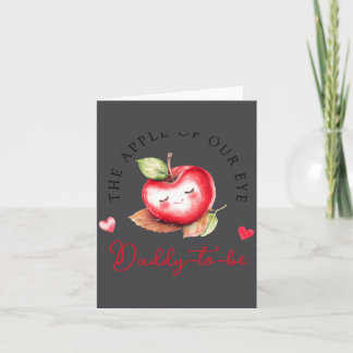 Süßer Unserer Auges Daddy To Be Baby Shower _1 Karte
