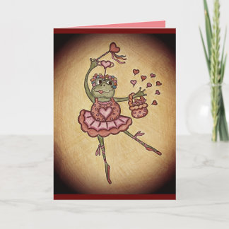 Süßer Valentinstag Karte