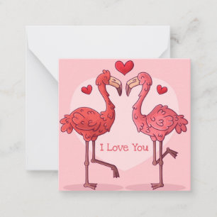 Süßer Valentinstag Mitteilungskarte
