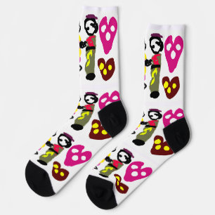 Süßer Valentinstag Socken