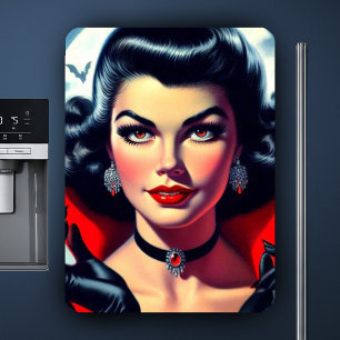 Süßer Vampir Pin-up Magnet