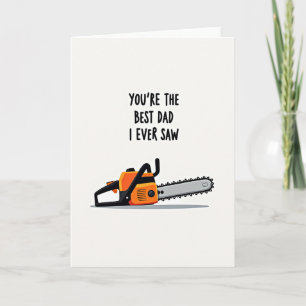 Süßer Vatertag Saw Tool Card Karte
