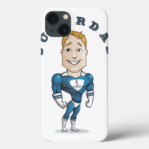 Süßer Vektor-Cartoon Super-Dad Case-Mate iPhone Hülle