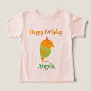 Süßer Vogel Happy Birthday Geschenk-Mädchen Kleink