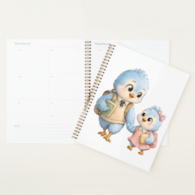 Süßer Vogel Wochenplaner Notizbuch (Anzeige)