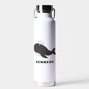Süßer Wal Einzigartiger Junge Personalisierter Ben Trinkflasche